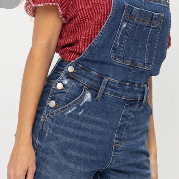 🆕Judy Blue Double Cuffed Short-all’s. - Picture 3 of 7